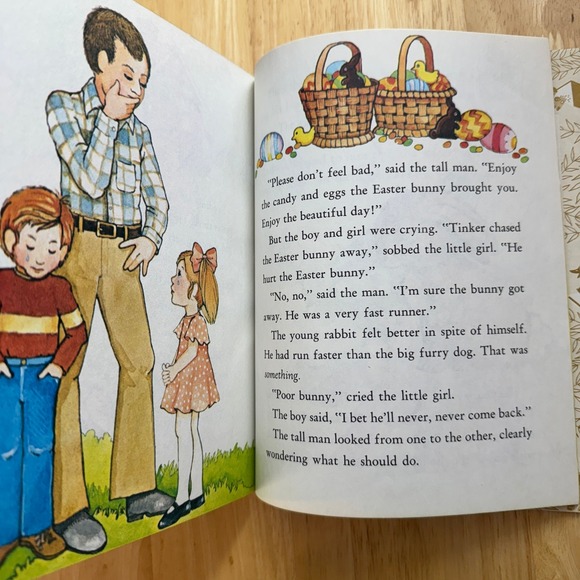 The Rabbits Adventure Little Golden Book Betty Ren Wright Vintage Childrens Book - Picture 4 of 5